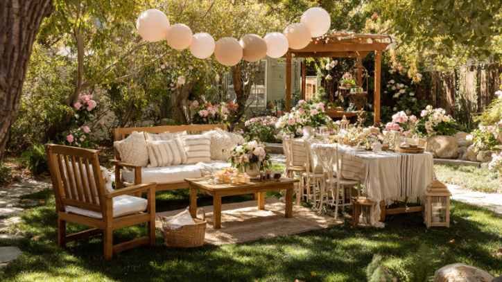 Outdoor Baby Shower Ideas Backyard That Feel Fresh and Effortless