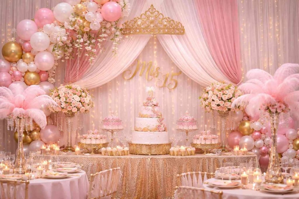 DIY quinceanera decorations ideas