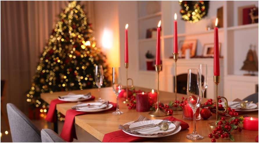 christmas party ideas aesthetic at home