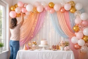 diy party backdrop ideas