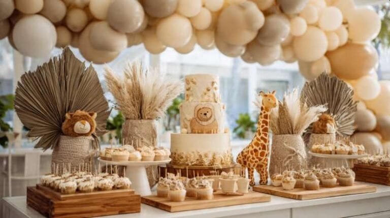 Wild One Baby Shower Ideas Neutral That Feel Modern and Calm