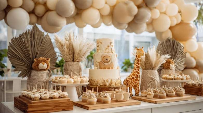 Wild One Baby Shower Ideas Neutral That Feel Modern and Calm